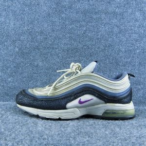 Nike Air‎ Max Women Sneaker Shoes Blue Synthetic Lace Up Size 6.5 Medium